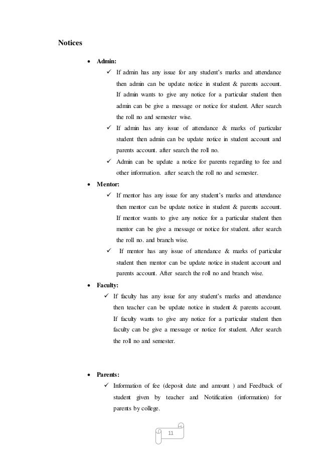 College Management System Project Documentation Pdf